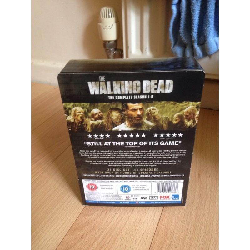 The Walking Dead series 1-5
