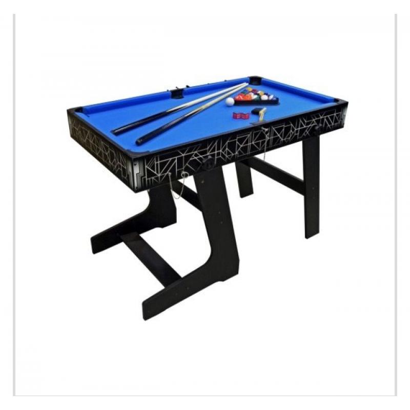 Folding 4 in 1 games table