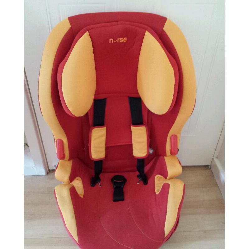 Carseat 9mths to 12yrs