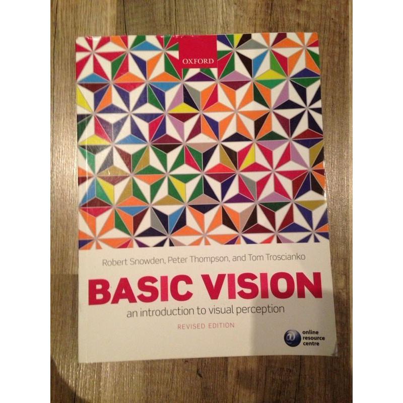Basic Vision Snowden Psychology Textbook