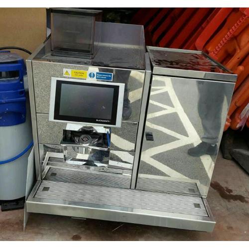 Thermoplan black & white 3 automatic coffee machine with fridge