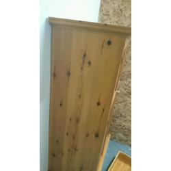 Excellent Solid Pinewood double wardrobe