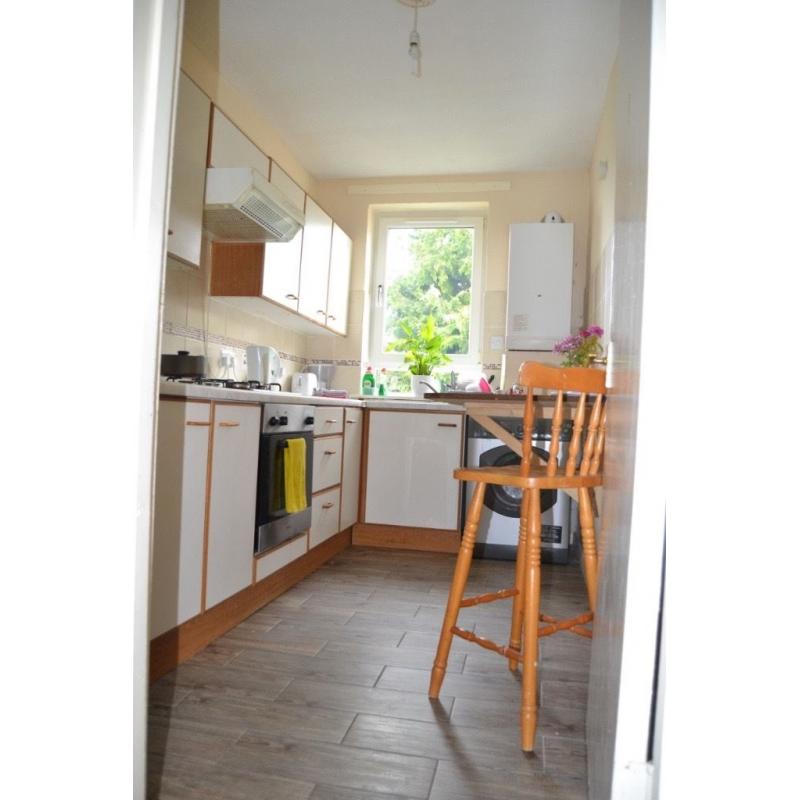 Luminous single bedroom is available from the 1st of July