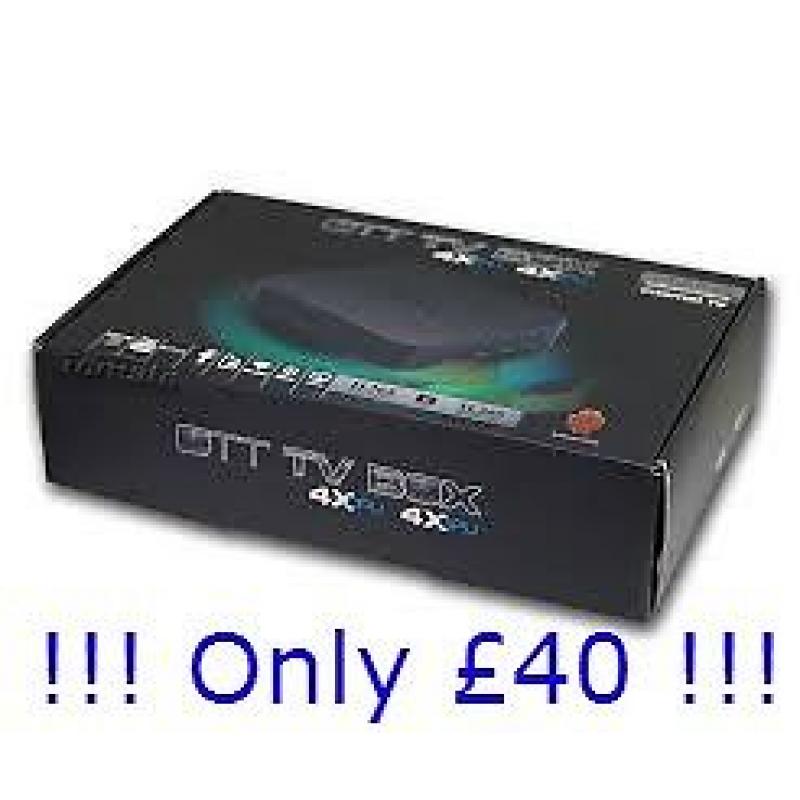 Openbox v8’s with 12 Month Gift and Android TV Box (MXQ) Combi Deal