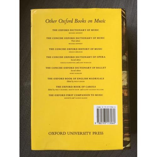 THE OXFORD COMPANION TO MUSIC