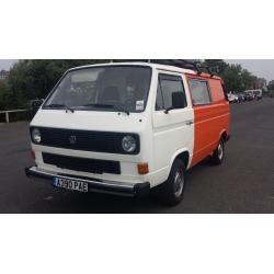 VW T25 CAMPER VAN DIESEL LHD OAK INTERIOR GOOD CONDITION EXCELLENT RUNNER