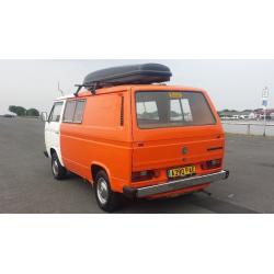 VW T25 CAMPER VAN DIESEL LHD OAK INTERIOR GOOD CONDITION EXCELLENT RUNNER