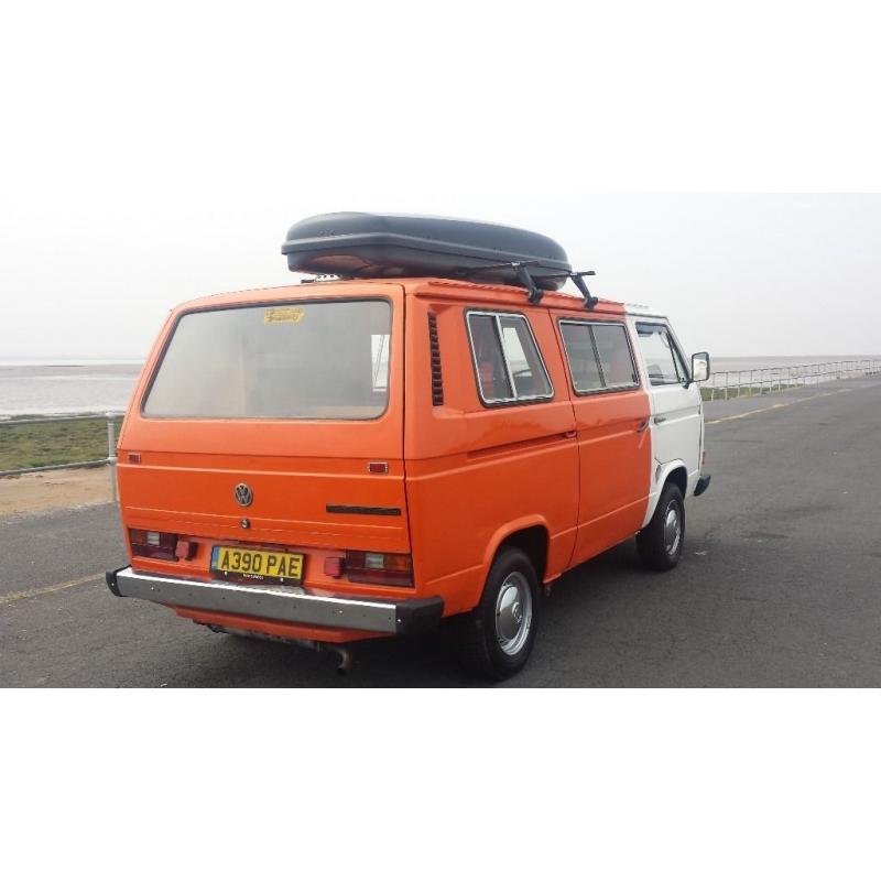 VW T25 CAMPER VAN DIESEL LHD OAK INTERIOR GOOD CONDITION EXCELLENT RUNNER