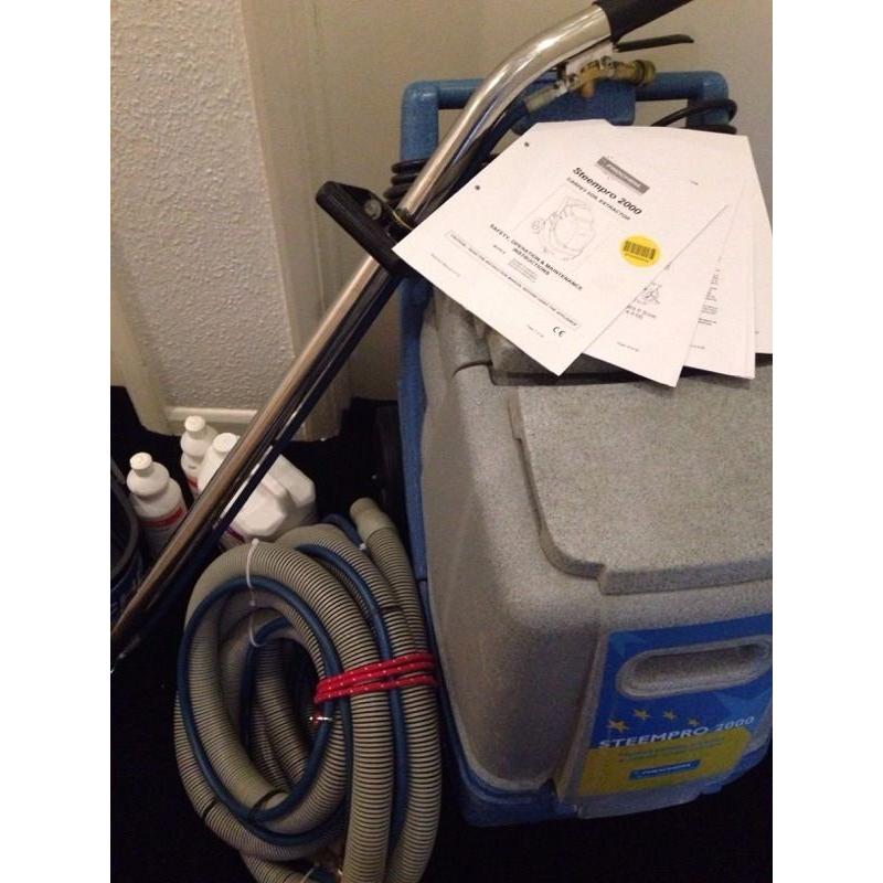 Profesional Carpet Cleaning Mashine PROCHEM STEEMPRO SX2100 - all you need to start bussines
