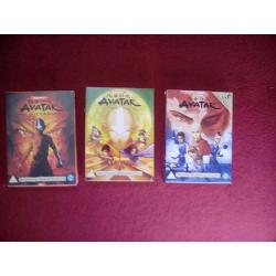 Avatar the last airbender anime TV series (DVDs) complete 1-3 series