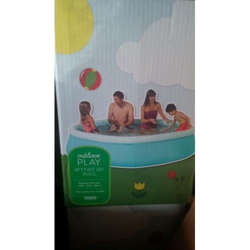 8ft outdoor pool brand new