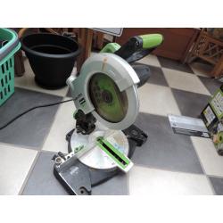 Evolution Fury 3 1100w mitre saw, good working order