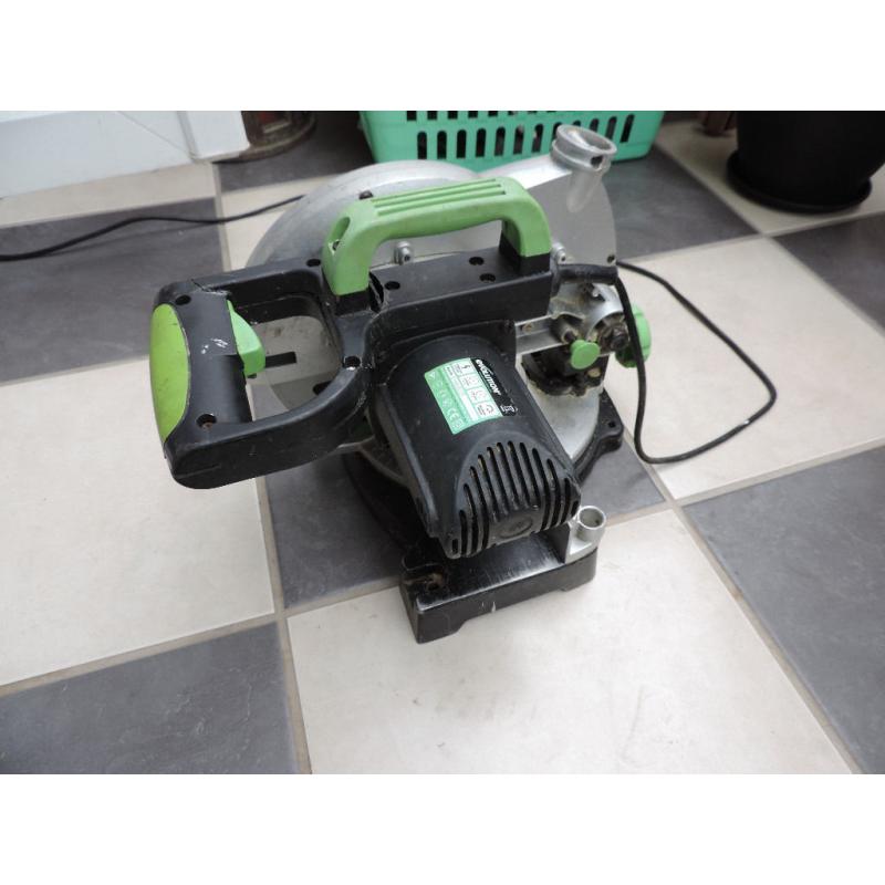 Evolution Fury 3 1100w mitre saw, good working order