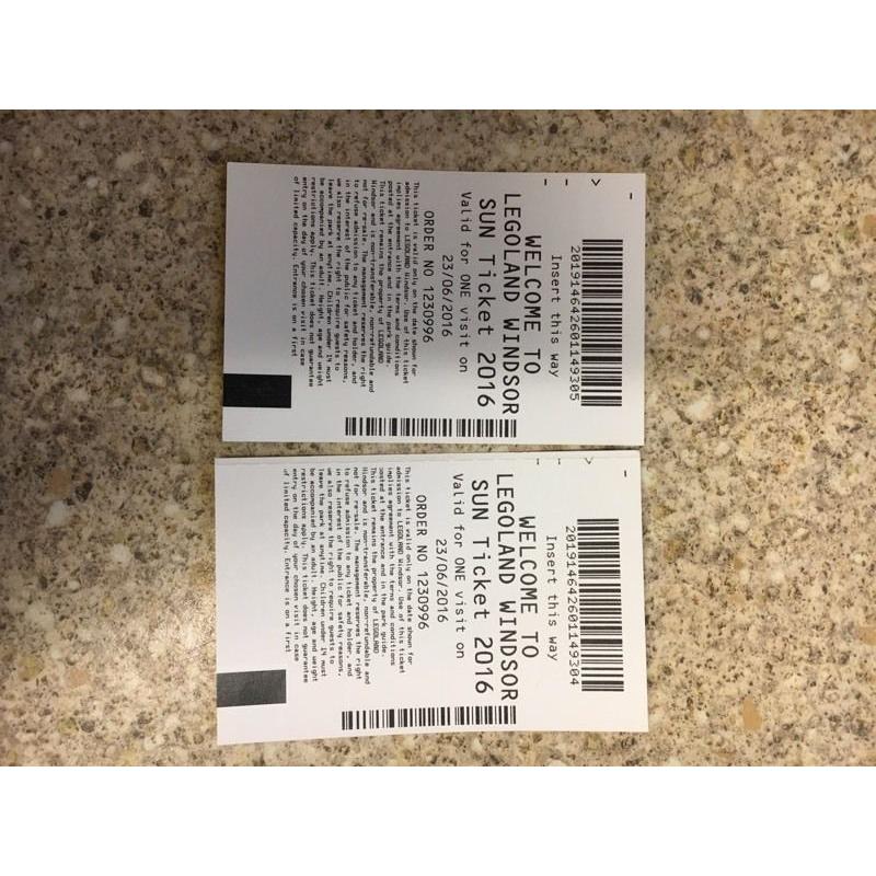 Lego land tickets