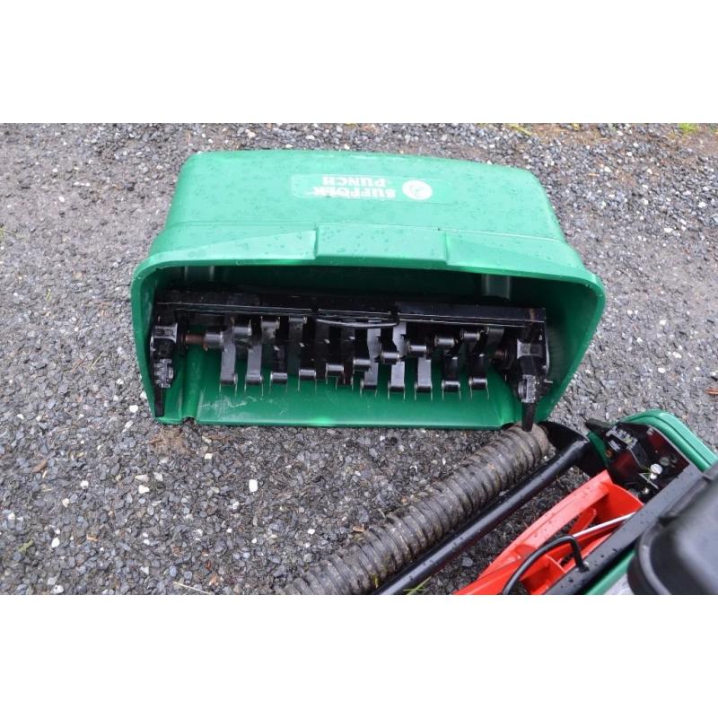Petrol Lawnmower - Self Propelled Qualcast 17sk & Scarifier OFFERS