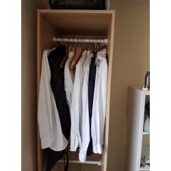 Wardrobe with drawer