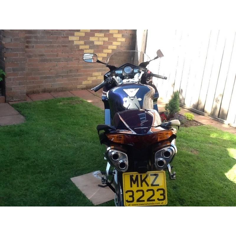 Honda VFR v-tec with hondas built in alarm system HISS.