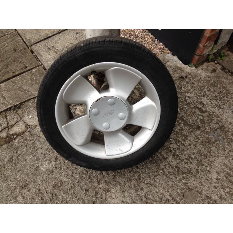 Ford alloy wheels