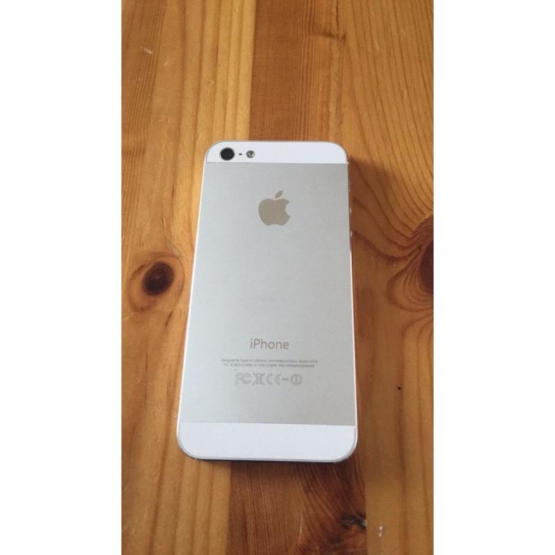 iPhone 5 16GB white unlocked