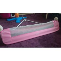 Child safety bed rail.