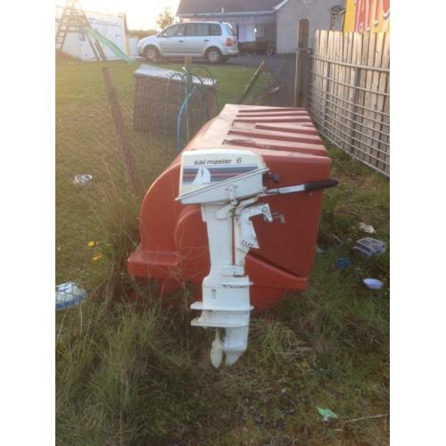 6hp Johnson long shaft sail master