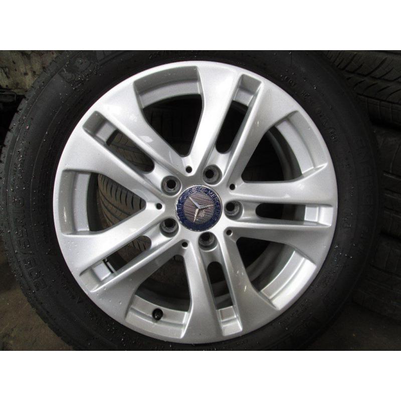 GENUINE MERCEDES C CLASS 16"ALLOYS WITH & WITH OUT TYRES