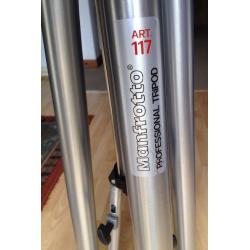 Manfrotto 117 Professional Tripod - Heavy Duty
