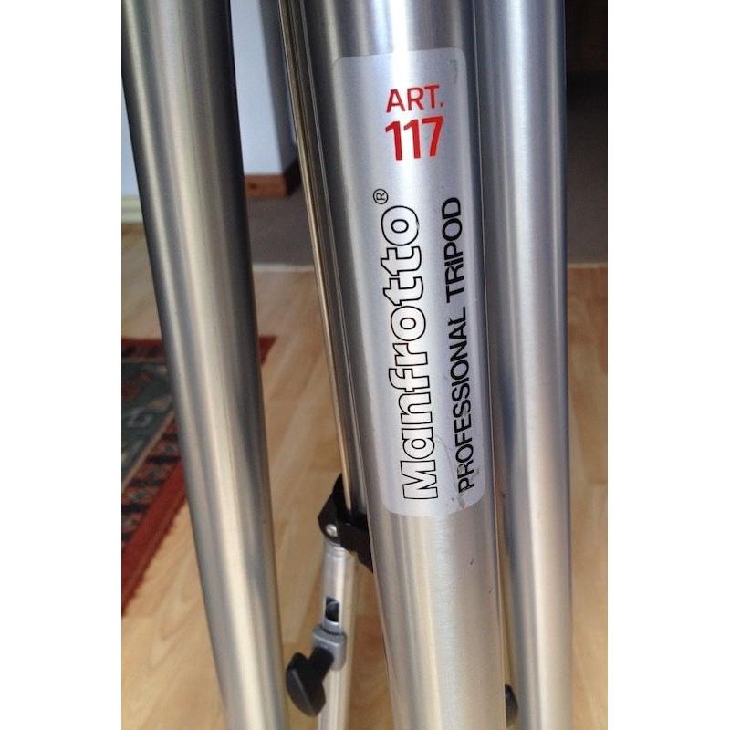 Manfrotto 117 Professional Tripod - Heavy Duty
