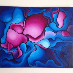 Acrylic painting