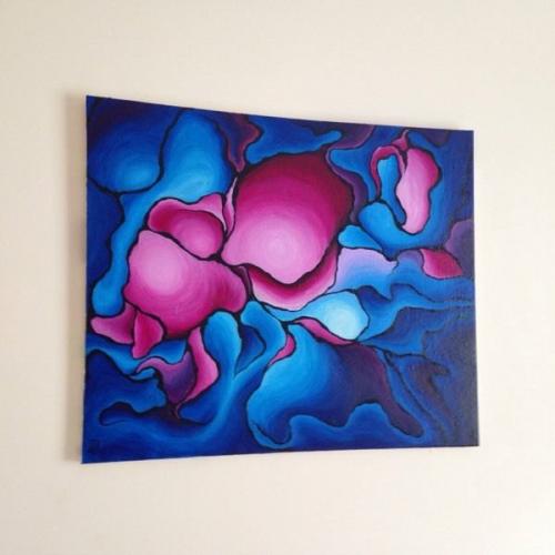 Acrylic painting