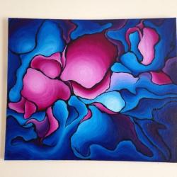 Acrylic painting