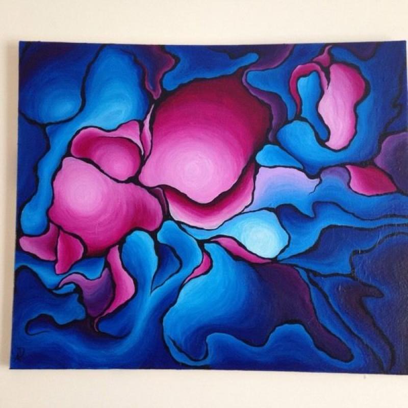 Acrylic painting