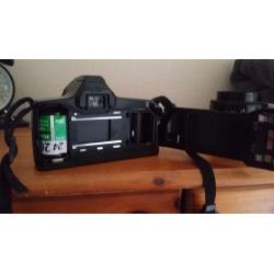 Film Camera with two lenses