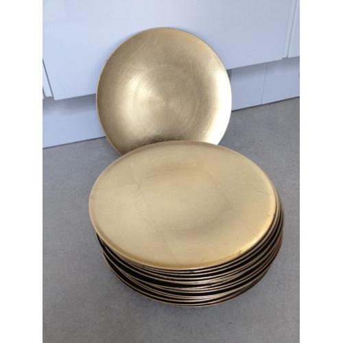 Gold Chargers