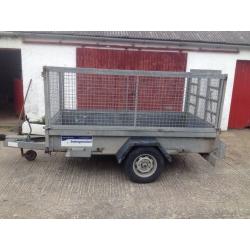 8x4 trailer cage sides and loading tail door