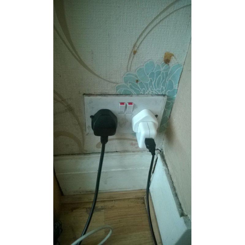 job lot white electrical accessories