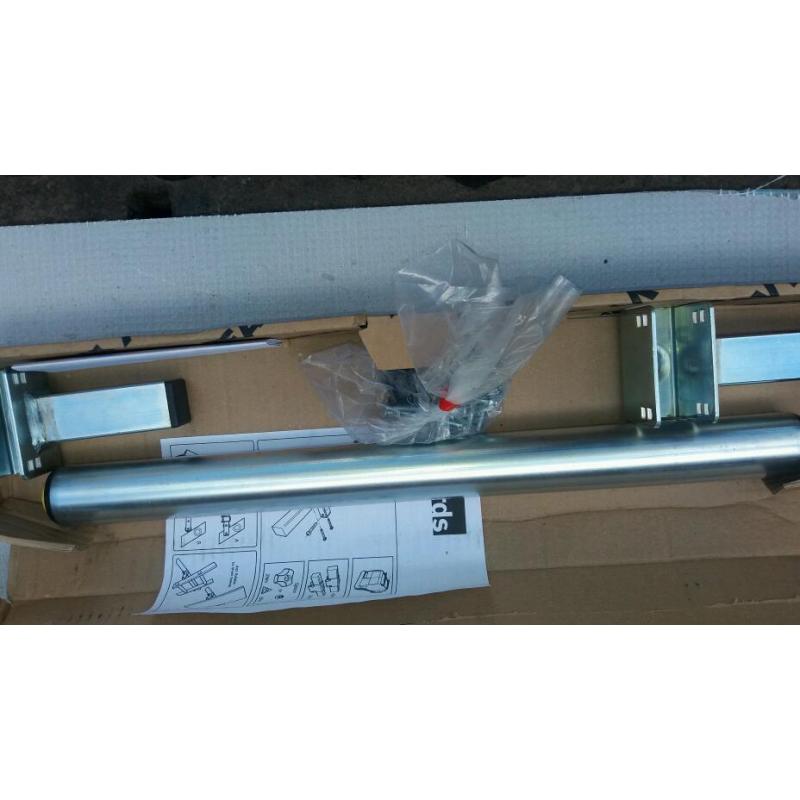Roof rack roller bars 2 off