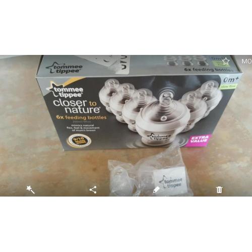 Brand new Tommee Tippee bottles x 6