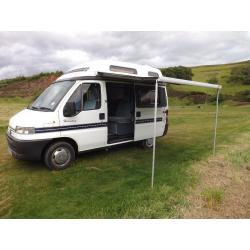 Peugeot Boxer Harmony Autosleeper, 2+2 campervan.