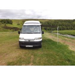 Peugeot Boxer Harmony Autosleeper, 2+2 campervan.