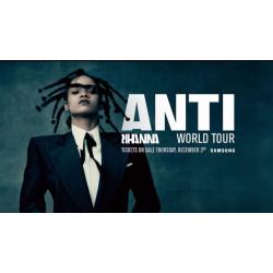 RIHANNA ANTI WORLD TOUR GOLDEN CIRCLE VIP TICKETS x 2