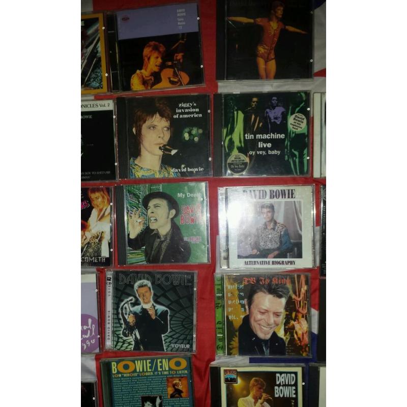 30 mega rare david bowie cds bootleg factory pressings and Ltd editions