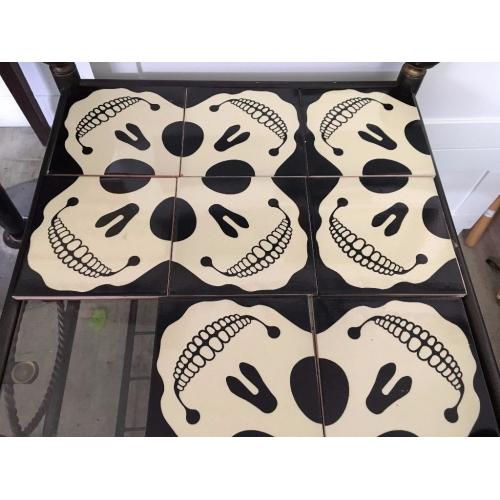 Bathroom Tiles - Kitchen Tiles - Skull Wall Tiles - Gothic Wall Tiles - 44 Tiles Available