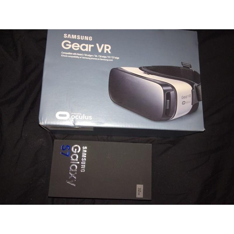 Samsung S7 new unopened with oculus gear VR