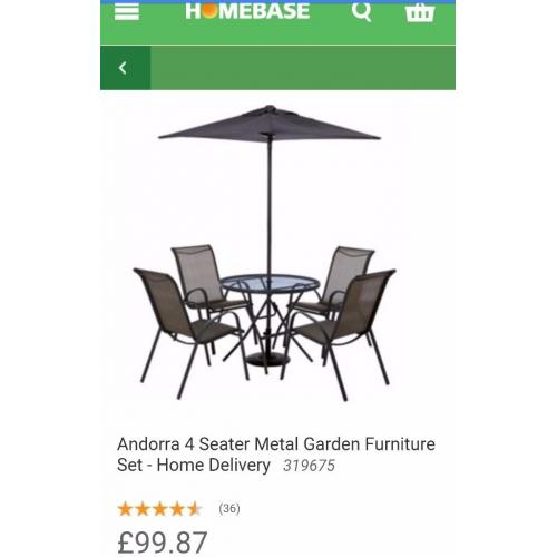 Garden set