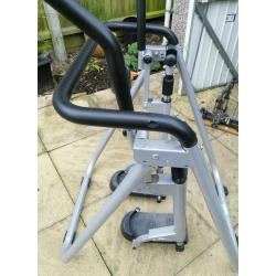 Air walker exercise machine