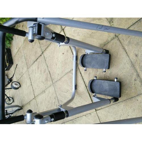 Air walker exercise machine