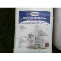 5L Chemdry Boosted Hard Surface Cleaner & 5L Blitz Heavy Duty Degreaser & Floor Cleaner