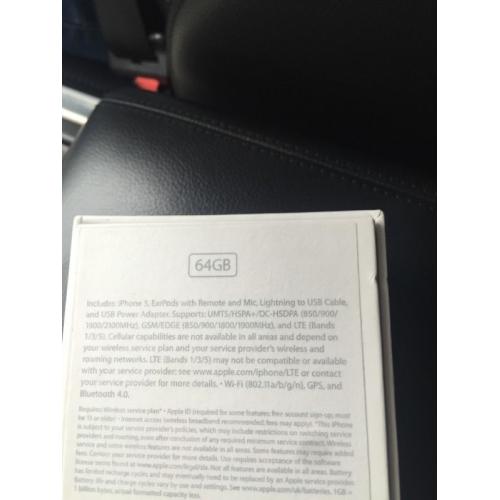 White iPhone 5 64gb
