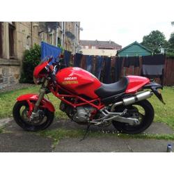 Ducati monster 620ie 05 plate sale px adventure or touring bike